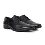 Derby Brogue // Black (UK: 10)