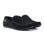 Hansa-2A Suede Driving Shoe // Black (UK: 7)