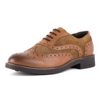 Leather Suede Brogue // Tan (UK: 7)