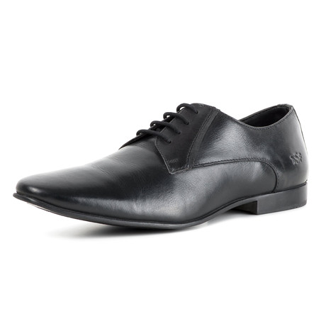 Derby Shoe W/ Contrast Facing Detail // Black (UK: 6)