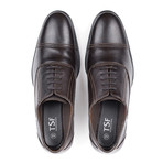 Leather Oxfords // Brown (UK: 8)