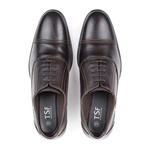 Leather Oxfords // Brown (UK: 10)