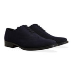 Suede Oxford Brogue Shoe // Navy (UK: 9)