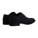 Suede Oxford Brogue Shoe // Navy (UK: 10)