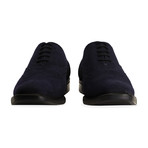 Suede Oxford Brogue Shoe // Navy (UK: 10)