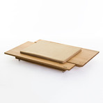 MIRA 2 // Chestnut // Medium (MALVA Cushion: Grey)