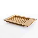 MIRA 3 // Chestnut // Small (IRIS Cushion: Grey)