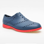 Brights Oxford // Navy + Red (US: 11)
