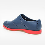 Brights Oxford // Navy + Red (US: 10)