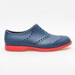 Brights Oxford // Navy + Red (US: 8)