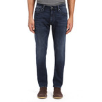 Marcus Slim Straight-Leg Jeans // Dark Sky Williamsburg (30WX32L)