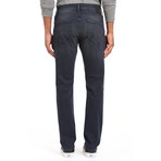Marcus Slim Straight-Leg Jeans // Dark Blue + Gray (30WX32L)