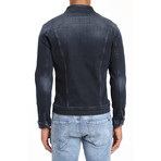 Frank Denim Jacket // Ink Brushed Authentic Vintage (2XL)