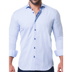 Einstein Crosswise Dress Shirt // Blue (XL)