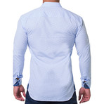 Einstein Crosswise Dress Shirt // Blue (S)