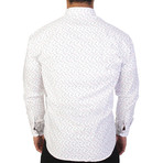 Maceoo // Fibonacci Cancer Dress Shirt // White (L)