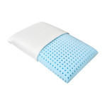 Cool Blu Foam Mattress + Ice Gel Pillow Bundle // 10" Depth (Queen)