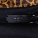 Amiri // Men's Leopard Band Bomber Jacket // Brown (XS)
