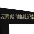 Fear Of God // Fifth Collection Mesh Motocross Jersey Shirt // Black (L)