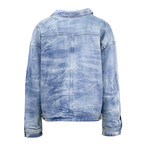 Fear Of God // Slevedge Denim Holy Water Trucker Jacket // Indigo Blue (XS)