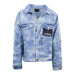 Fear Of God // Slevedge Denim Holy Water Trucker Jacket // Indigo Blue (XS)