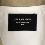 Fear Of God // Selvedge Chino Work Shirt // Khaki (M)