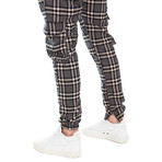Rare Cargo Pants // Plaid (S)