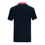 Salem Short Sleeve Polo Shirt // Navy (3XL)