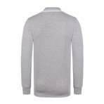 Long Sleeve Polo Shirt // Grey Melange (XS)