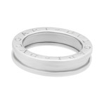 Bulgari 18k White Gold B.Zero1 One Band Ring//Ring Size: 4.75 // Pre-Owned