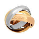 Cartier 18k Three-Tone Gold Medium Trinity Ring // Ring Size: 3.75 // Pre-Owned