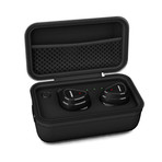 Shield True Wireless Earbuds with Detachable Earhooks and Touch Pad (Black)