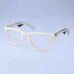 Unisex 6000 Sunglasses // Beige + Honey Brown