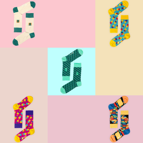 Kirkjufell Sock Mix // Multicolor // Pack of 5