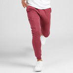 Nat Track Pants // Claret Red (XS)