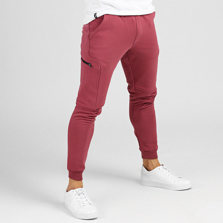 Nat Track Pants // Claret Red (XS)