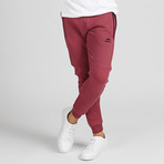 Oliver Track Pants // Claret Red (XS)