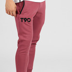 Thane Track Pants // Claret Red (S)