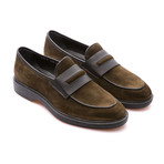 Roy Penny Loafer // Khaki + Black (Euro: 44)