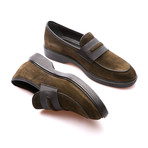 Roy Penny Loafer // Khaki + Black (Euro: 44)