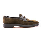 Roy Penny Loafer // Khaki + Black (Euro: 44)