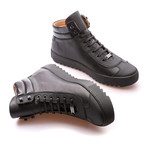 Scott High Top Sneaker // Black (Euro: 42)