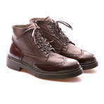 Drake Wingtip Brogue Boot // Brown (Euro: 44)