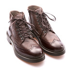 Drake Wingtip Brogue Boot // Brown (Euro: 44)