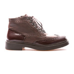 Drake Wingtip Brogue Boot // Brown (Euro: 44)