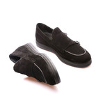 Raven Low Top Sneaker // Black Suede (Euro: 44)