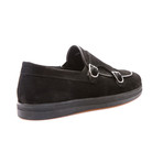 Raven Low Top Sneaker // Black Suede (Euro: 44)