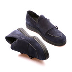 Raven Low Top Sneaker // Dark Blue (Euro: 42)