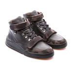 Nero High Top Sneaker // Black + Anthracite (Euro: 40)