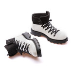 Kanye Tracking Boot // White + Black (Euro: 43)